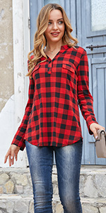 plaid shirts for women