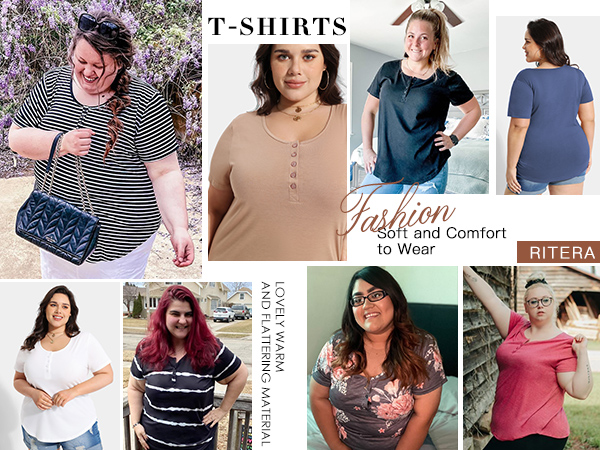 plus size summer tops