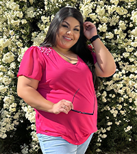 plus size summer top