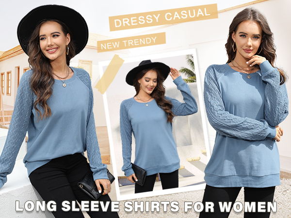 long sleeve shirts for women