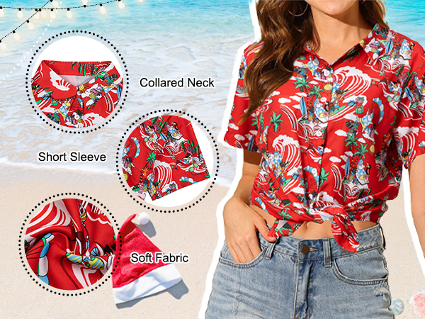 Funny graphic tee, summer holiday top, summer beach button up top,