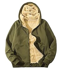 Fleece Lined Hoodie Jacket