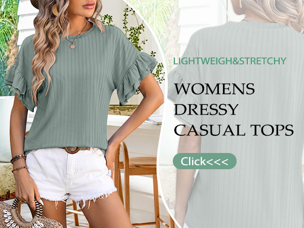 women''s dressy tops