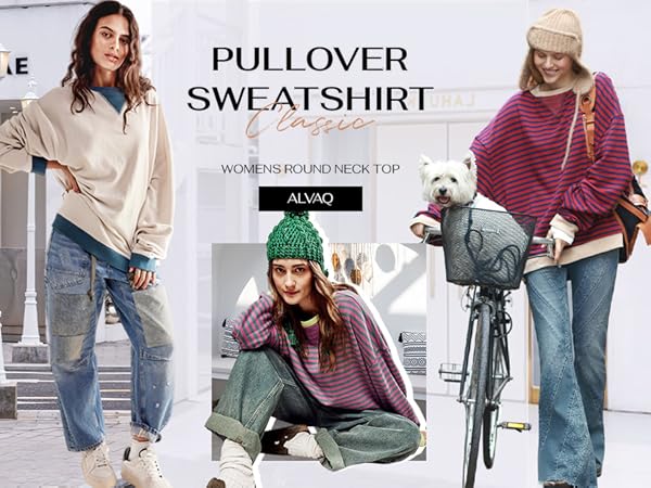 womens oversized sweatshirts