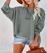 women button down hoodies