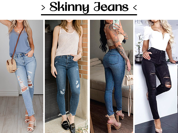 High Waisted Jeans for Women