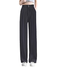 stripe dress pants women