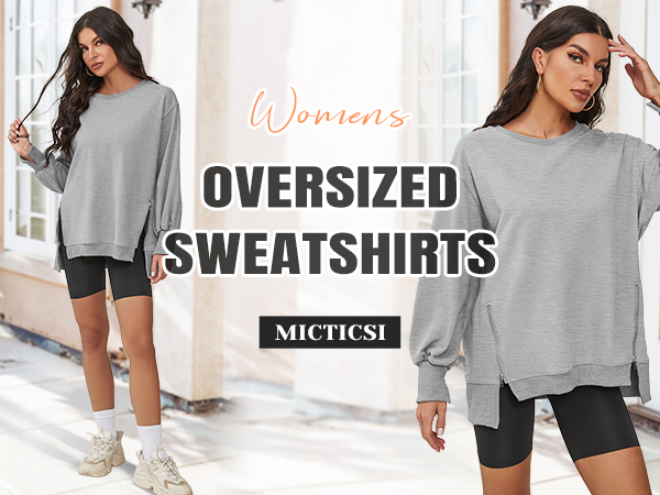 oversized sweatshirts for women loose fit