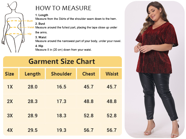 Women Tops V Neck Metallic Short Sleeve T-Shirt Party Blouses Tee Tops