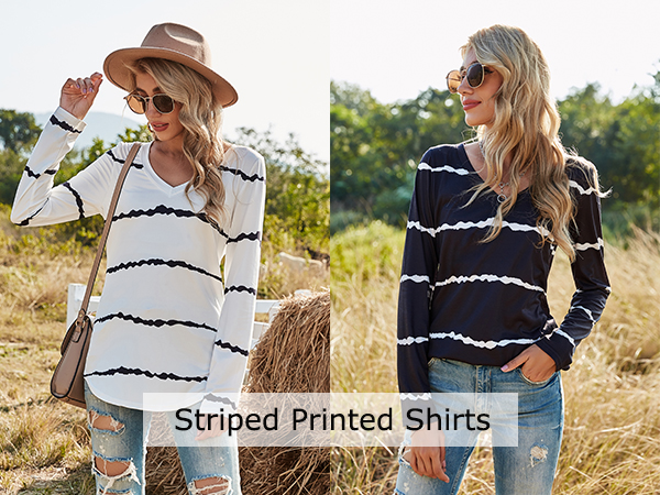 Striped Printed Shirt