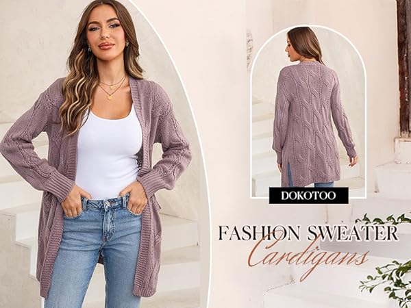 long cardigans for women