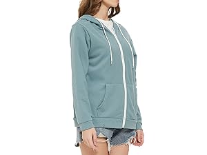 Full Zip Up Hooded Sweatshirts