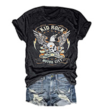 Rock &amp;amp;amp;amp; Roll Tee Shirt Women