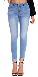 women''s jeans mid waisted dark jeans womens skinny jeans stretch jeans para mujer