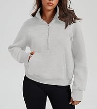 Half Zip Up Hoodies