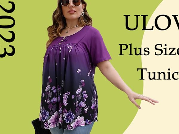 531 plus size women tunic