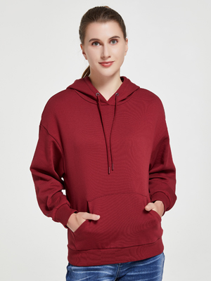 womens pullover hooded sweatshirt