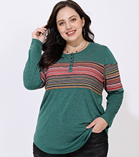 plus size winter tops