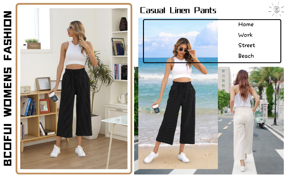 Linen Pants for Women