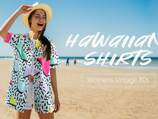 80s 90s Shirts for Women