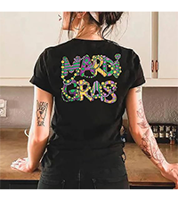 mardi gras shirt