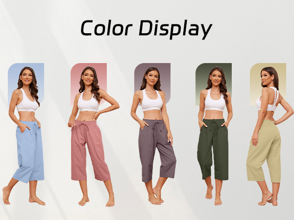 Classic Color Capri For Women