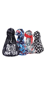 designer silk durag set