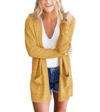 Open Front Comfy Cardigan