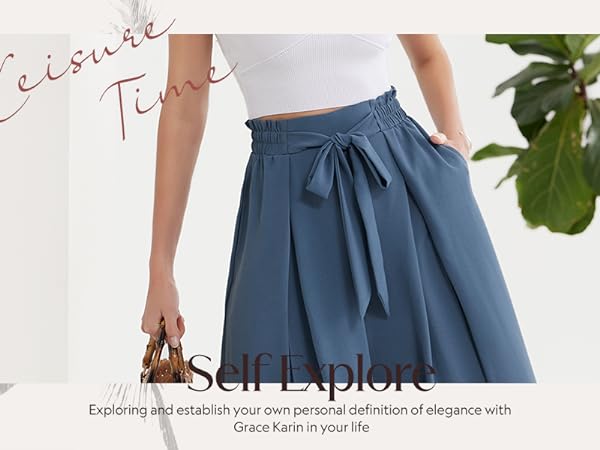 flowy pants for women wide leg pants high waisted pants for women