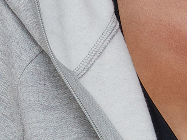 cropped hoodie