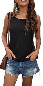 SLEEVELESS TOPS FOR WOMEN