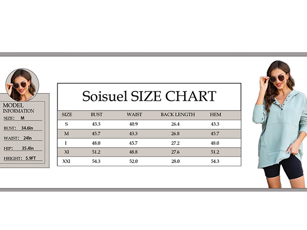 soisuel pullover hoodies oversized sweatshirt v neck sweaters fashion fall top teen girls