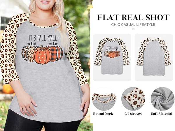 Halloween Pumpkin Plus Size T Shirt