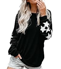 Star Print Sweater