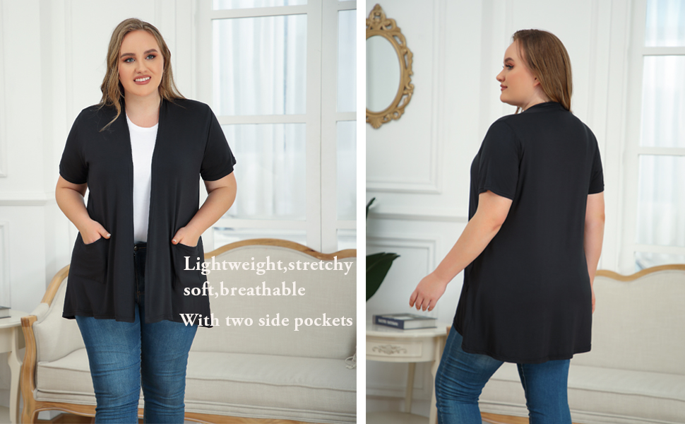 women plus size cardigan