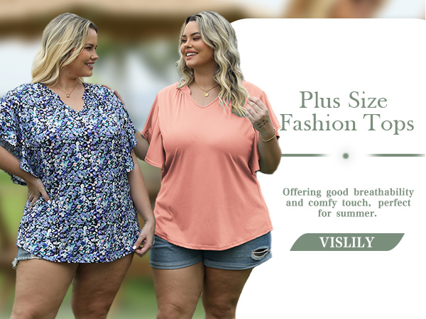 womens plus size tops