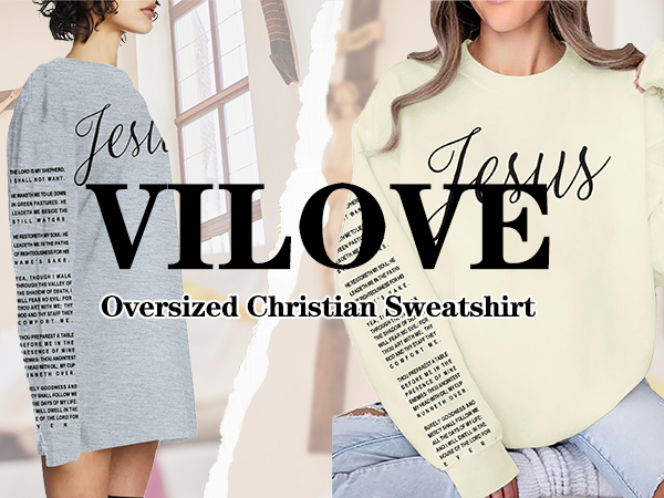 372 Oversized Christian Sweatshirt