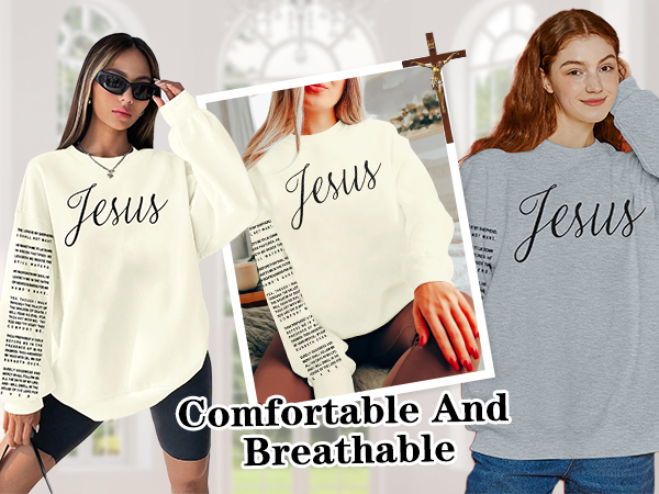 372 Oversized Christian Sweatshirt