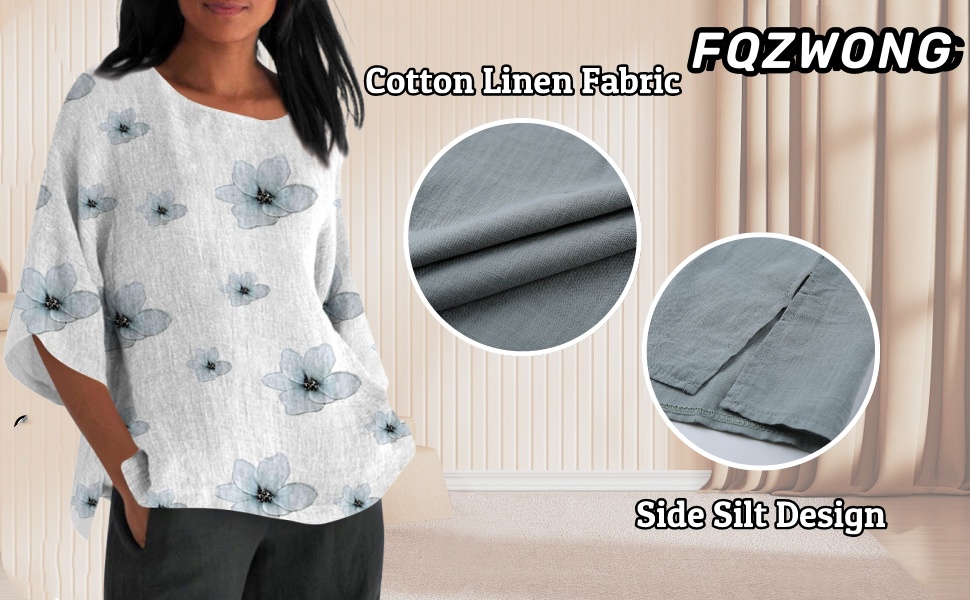 Cotton Linen Shirts For Women