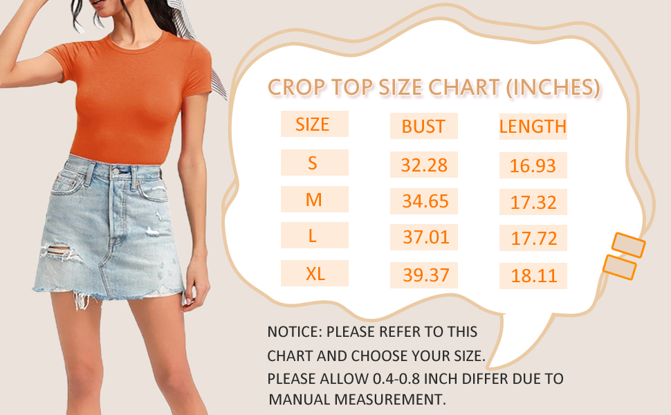 Women''s Summer Causal Short Sleeve Blouse Round Neck Crop Tops