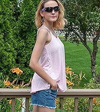 eyelet cami tops