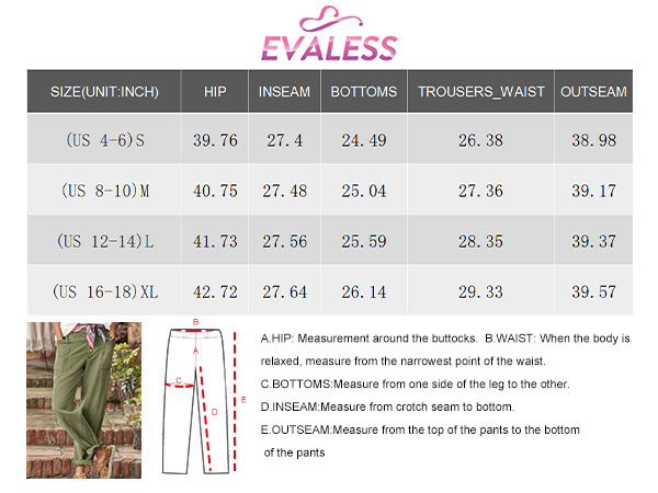 size charts