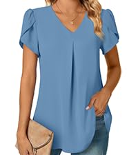 Short Sleeve Tunic Tops