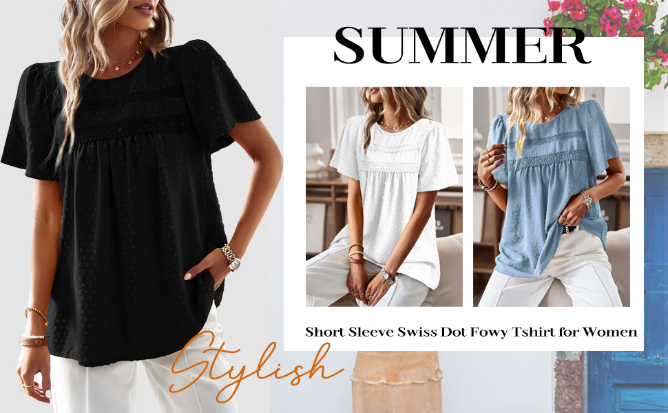 short sleeve blouse