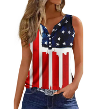 American Flag Tank Tops