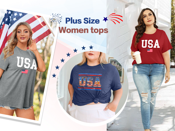 plus size women tops