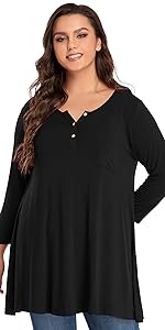 plus size tunics for women