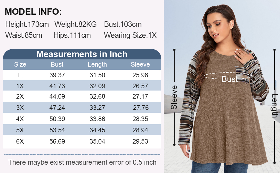 plus size tunic tops for women