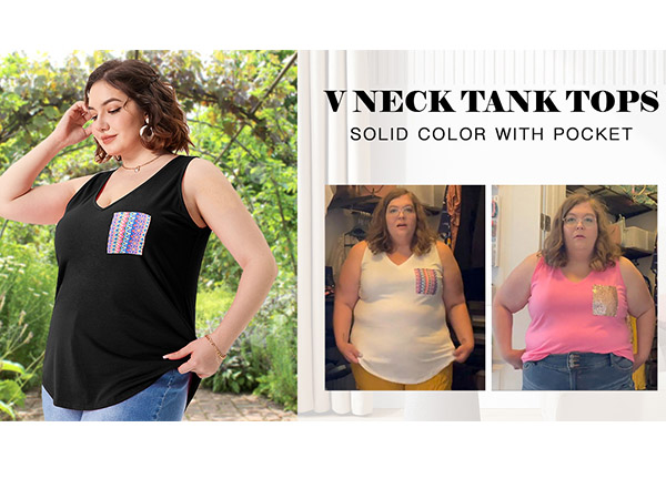 plus size tank