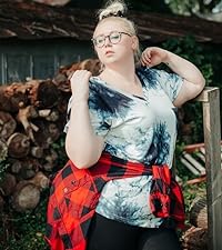 plus size tops for women tie dye